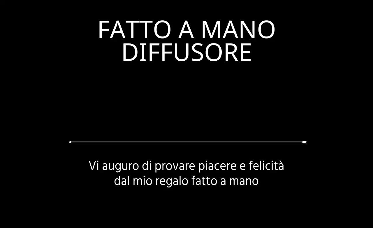 DIFFUSORE ARTIGIANALE