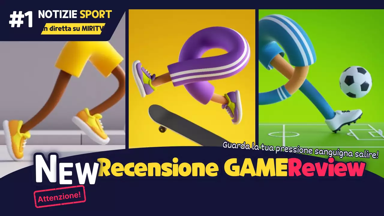 Concetto di notiziario sportivo trasmissione di partite colorate