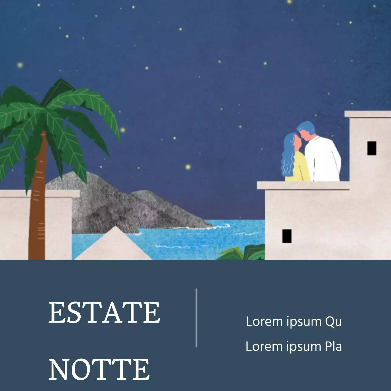 Notte d'estate, candela da sogno
