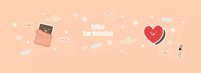 Portabicchieri rosa di San Valentino