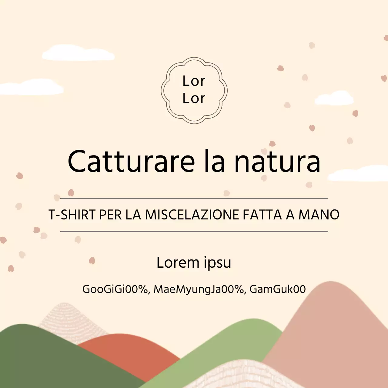 Adesivi pastello per un tè sano e rilassante