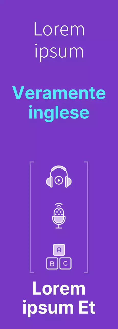 Accademia di matematica inglese in viola e azzurro