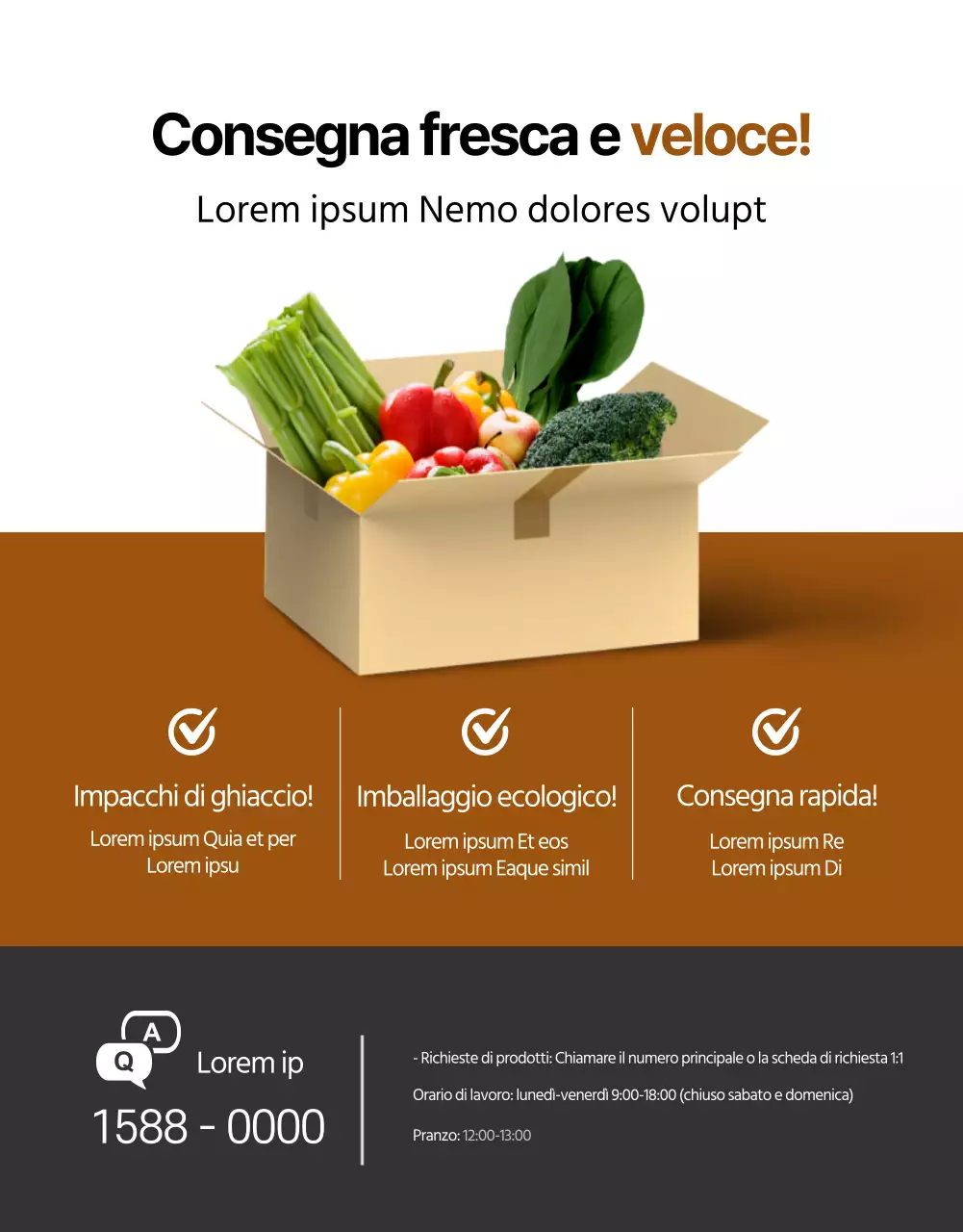 Pagina dettagliata dei petti di pollo Brown's Diet