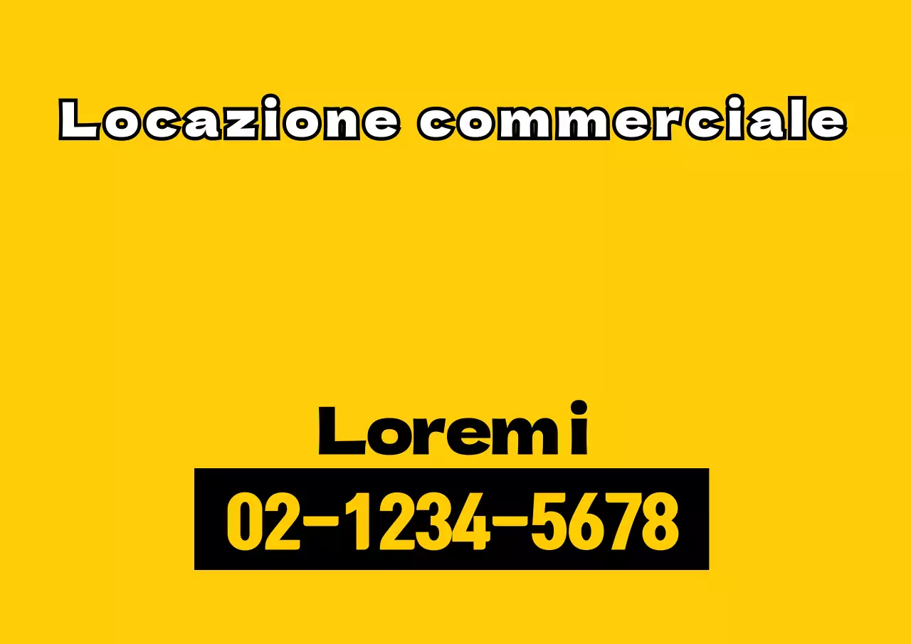 Locazione di una vetrina2_street poster