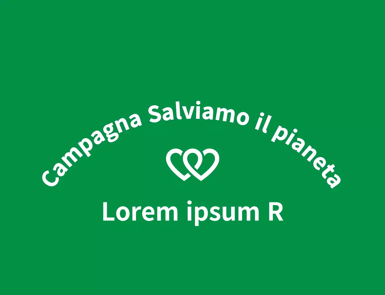 Stile del logo del simbolo del volontario pulito in verde chiaro e blu navy per le organizzazioni ambientaliste globali