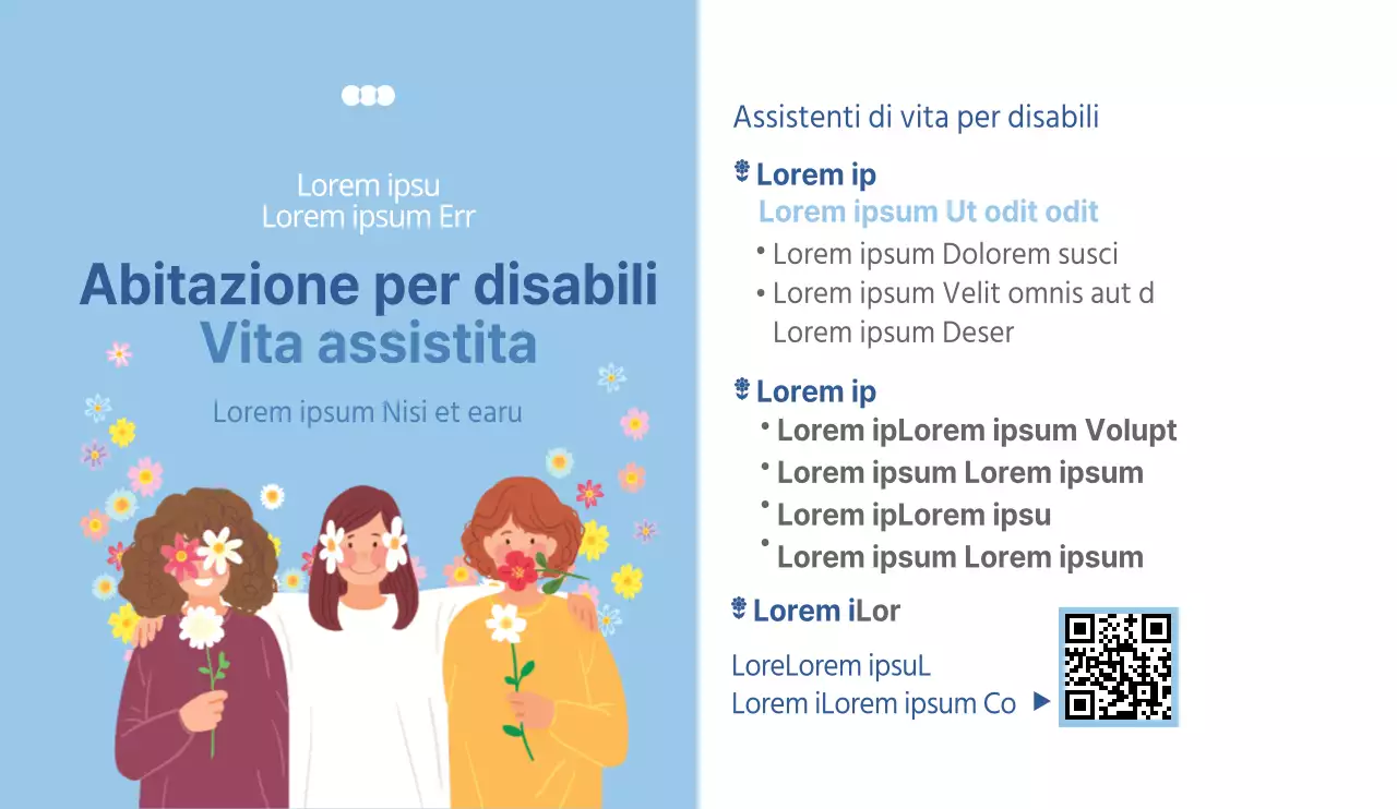 Uffici governativi progettati con fiori e illustrazioni calde per promuovere il benessere.