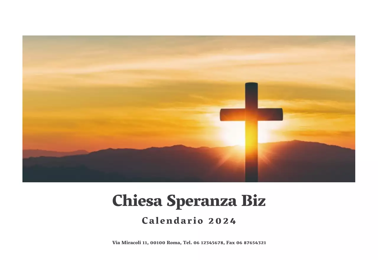 Chiesa Calligrafica Bianca