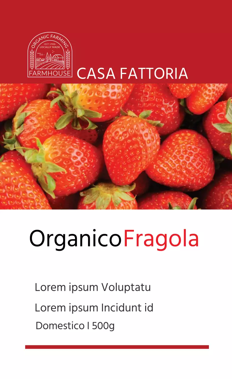 Fragole biologiche
