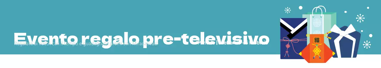 Eventi regalo per il Capodanno cinese