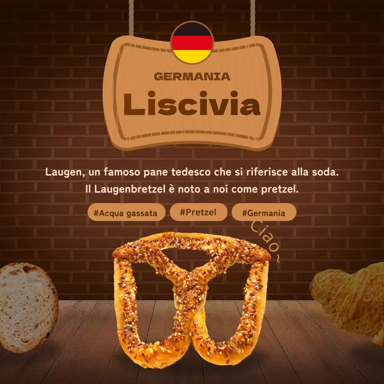 Brown's Bakery Concepts Viaggio nel pane intorno al mondo