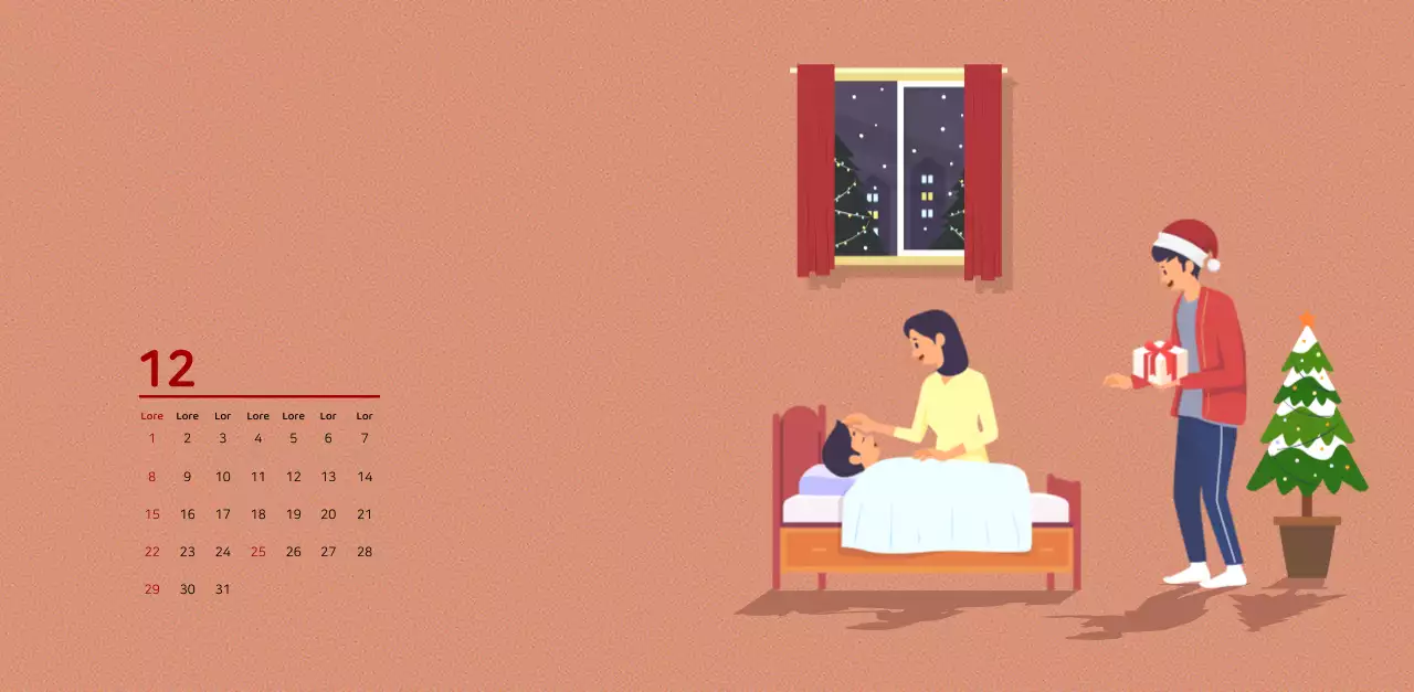 Concetto di illustrazione di famiglia multicolore