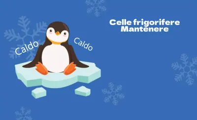 Pinguino per la conservazione a freddo