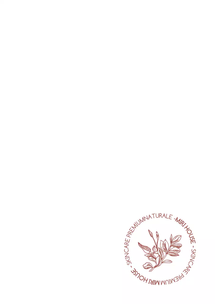 Logo rosa scuro e bianco, semplice e moderno, di colore ambrato, per il merchandising e le promozioni dell'industria della bellezza