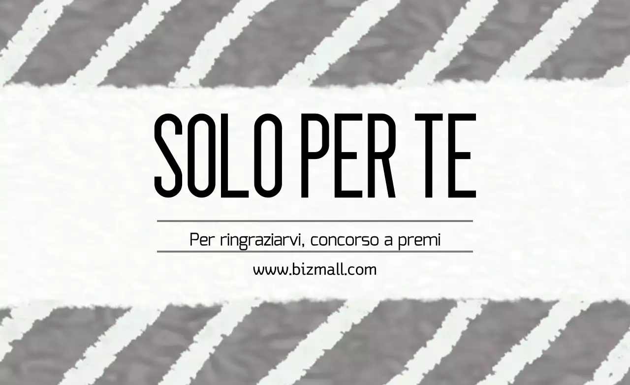 solo per te