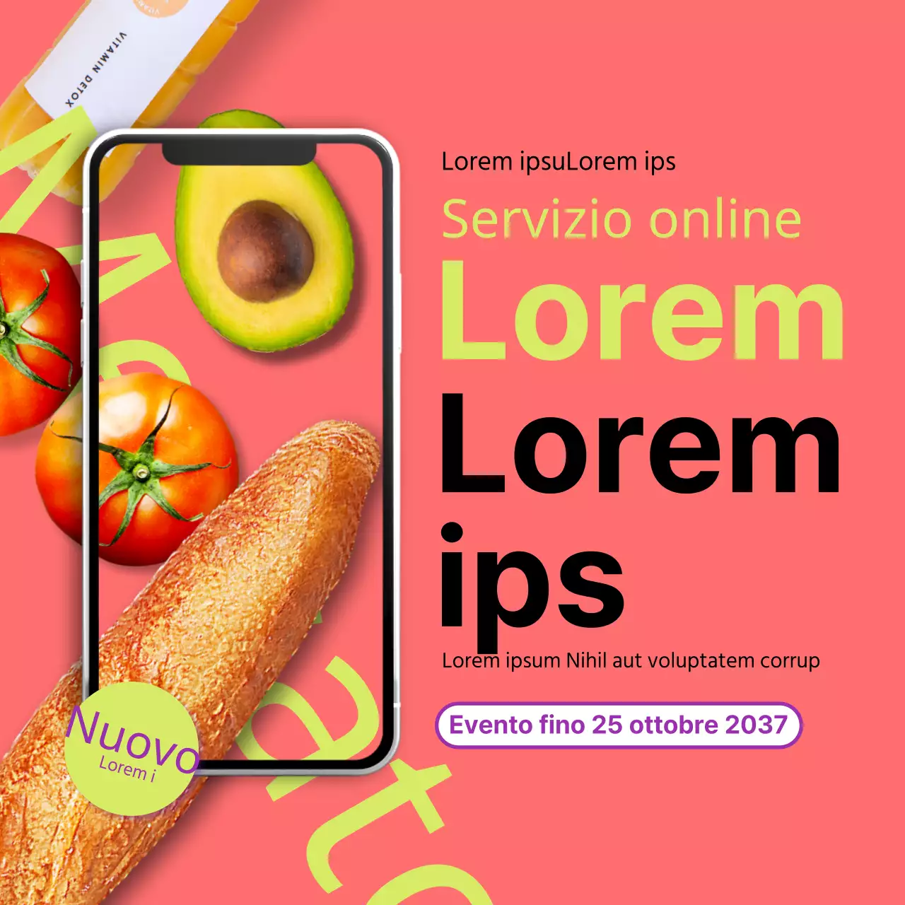 Lussuosa esperienza di acquisto online a colori complementari