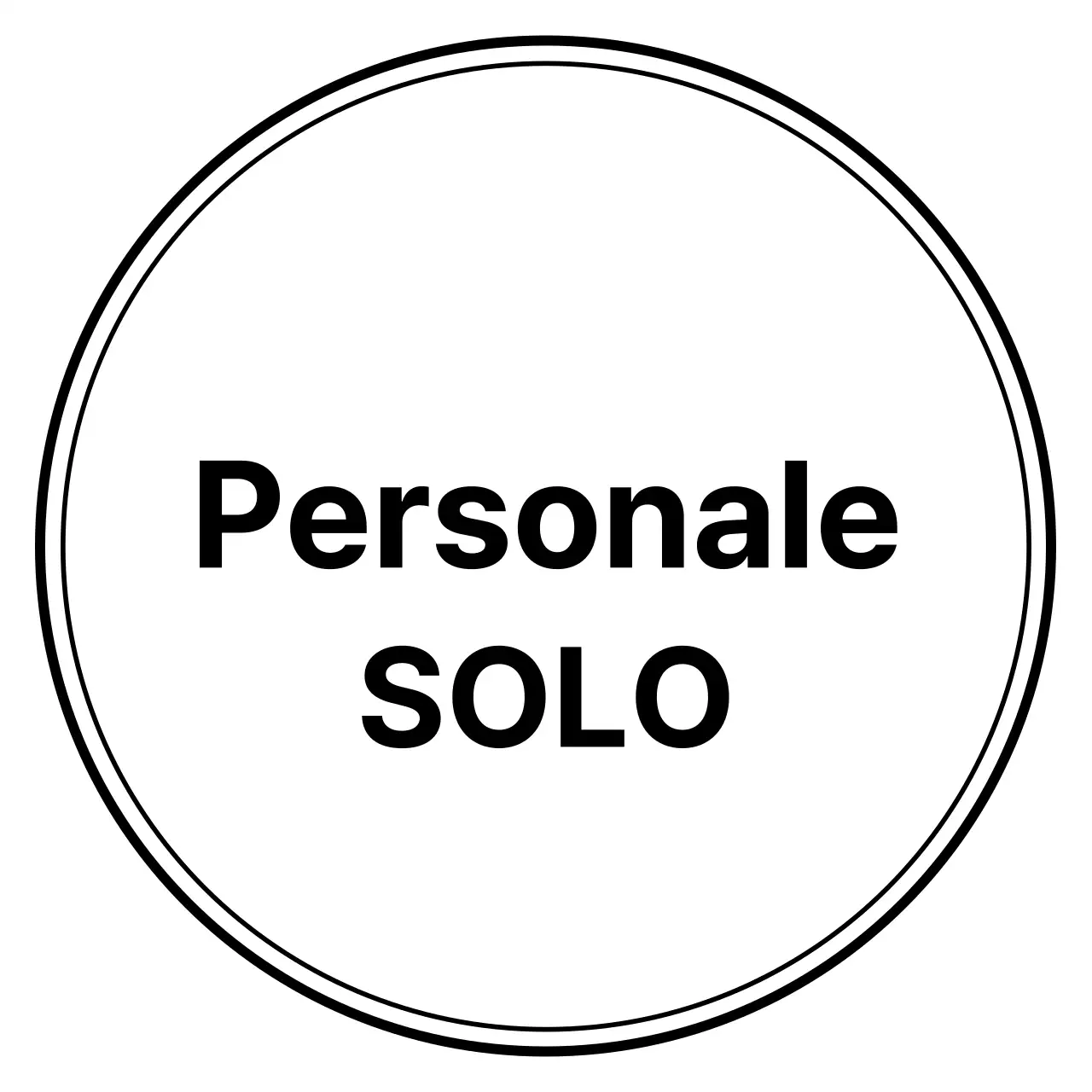 Stile semplice e pulito in bianco e nero Segnaletica di accesso per non addetti ai lavori