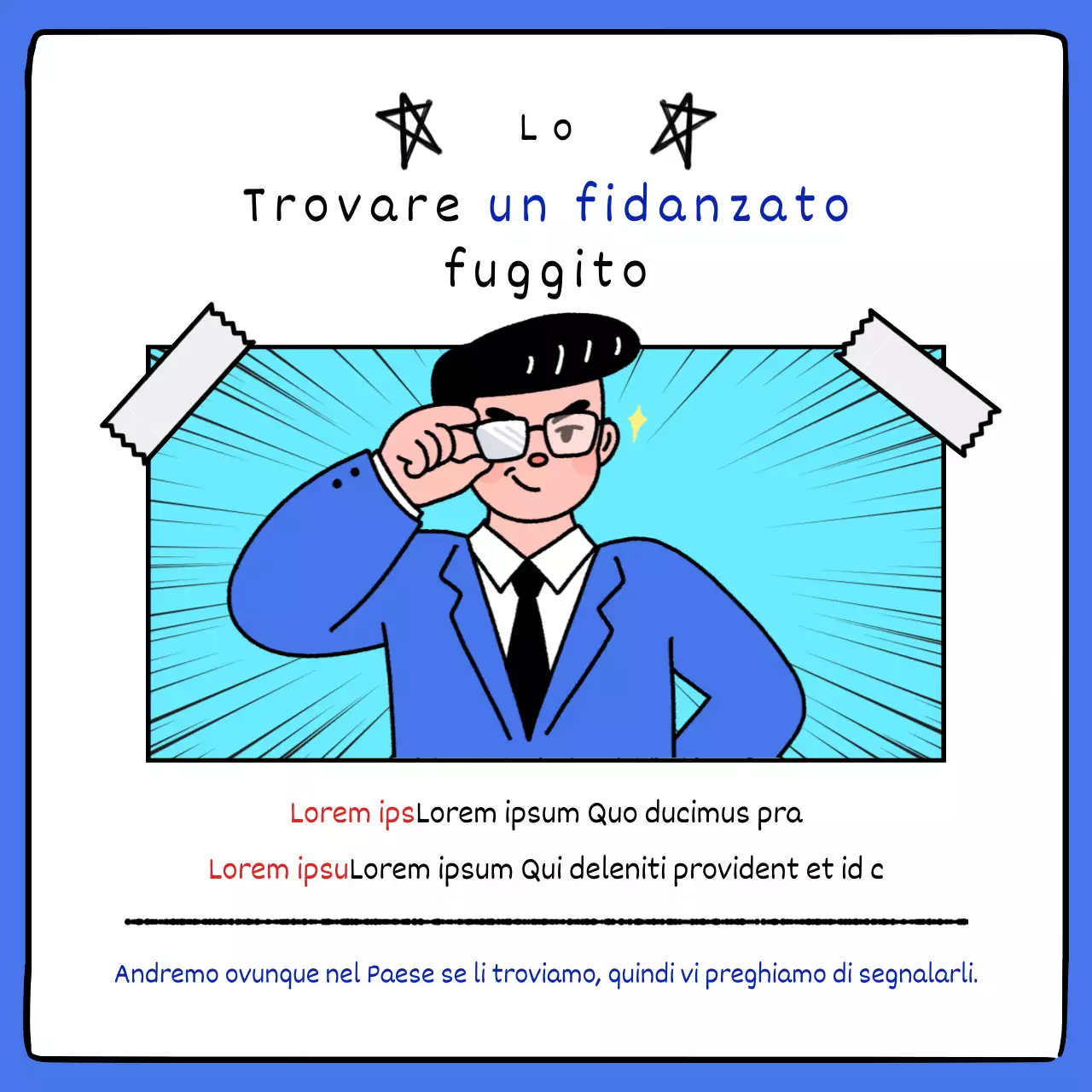 Blu comico cartone animato scritto a mano carta da parati concetto fidanzato offerta di lavoro tumblr