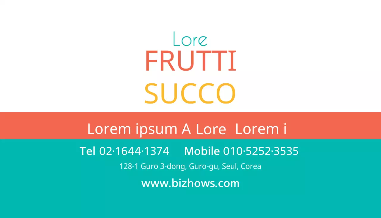 Succo di frutta