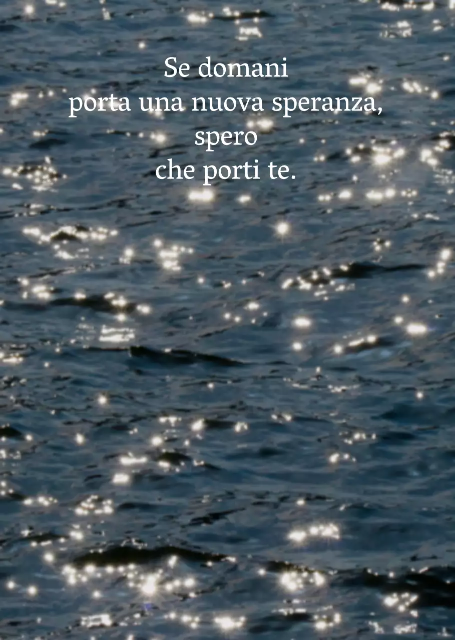 Onde calmanti foto e testo