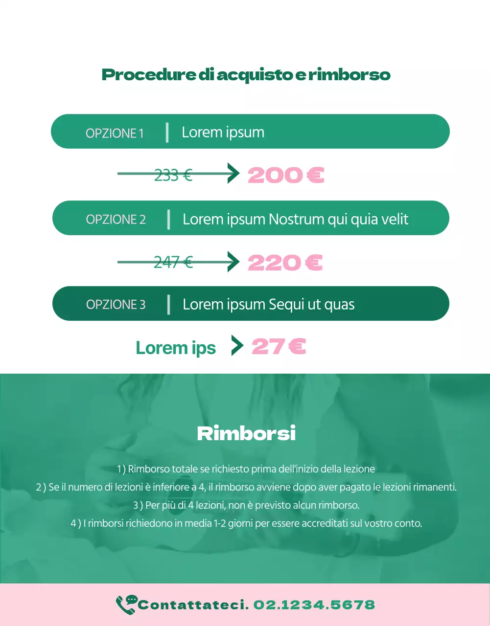 Lezioni private di ukulele hawaiano tropicale in verde e rosa