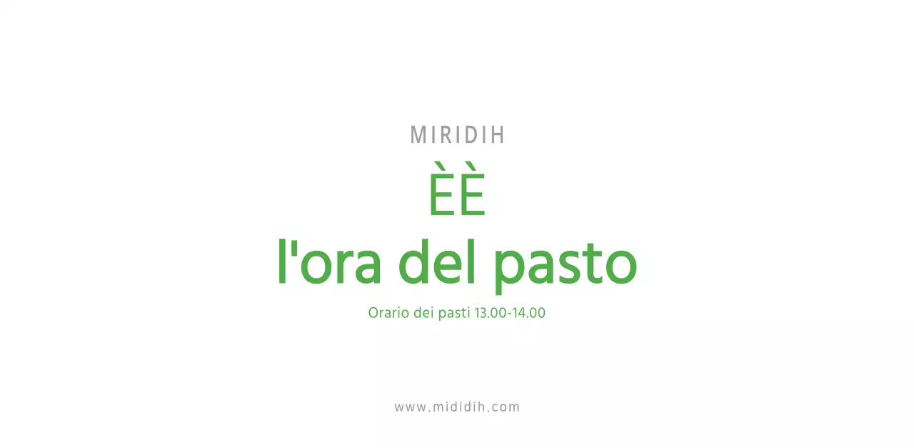 Simpatico calendario da tavolo illustrato verde a tema famiglia