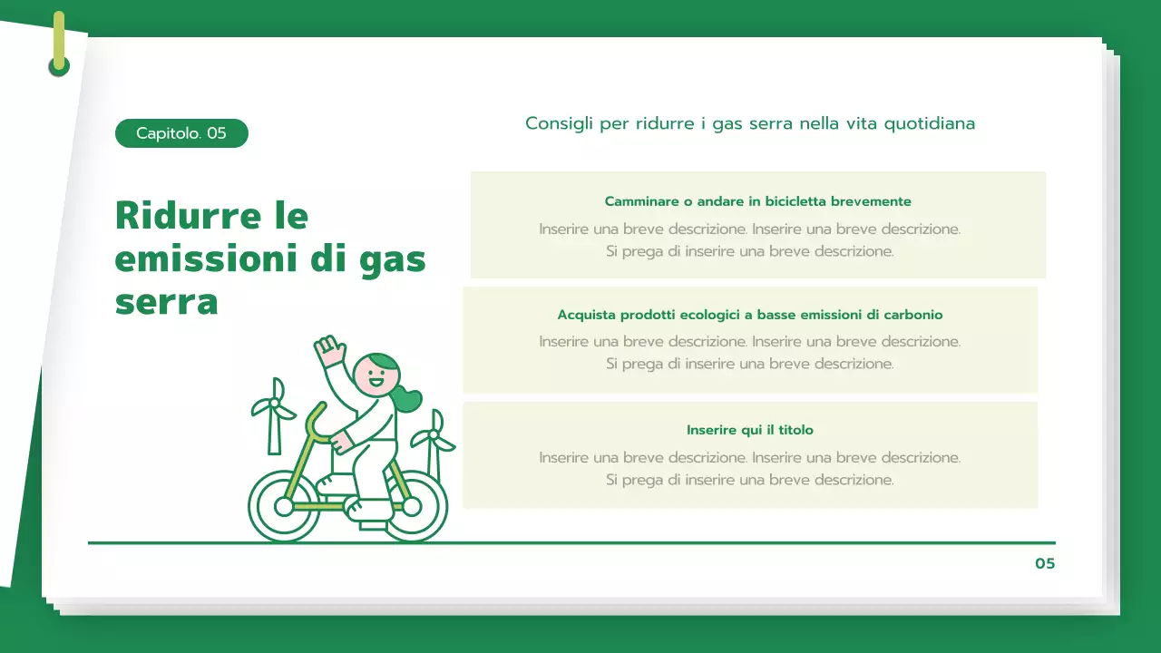 Studiare il cambiamento climatico e i gas serra in modo ecologico e pulito