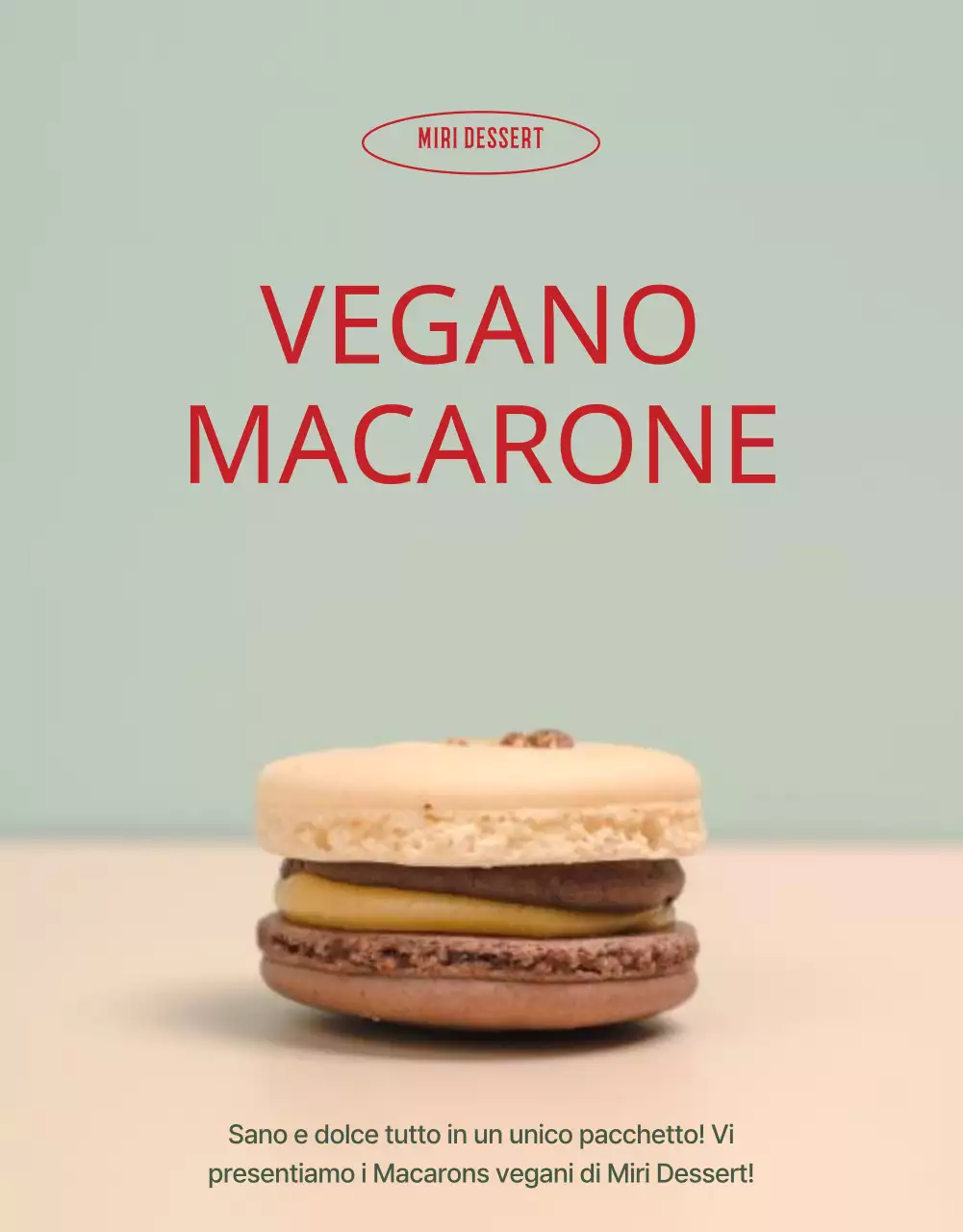 Vi presentiamo la raccolta di macaron vegani alla menta e al rosso