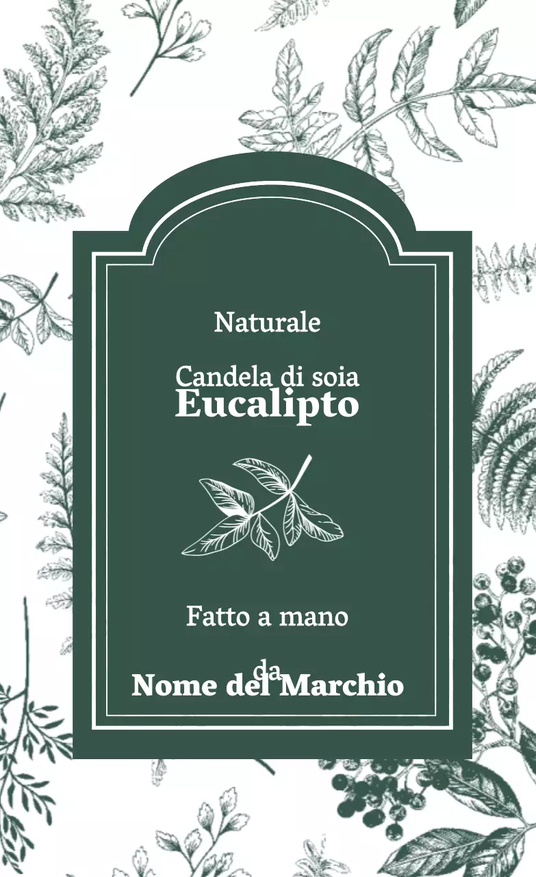 Candela all'eucalipto