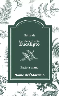 Candela all'eucalipto