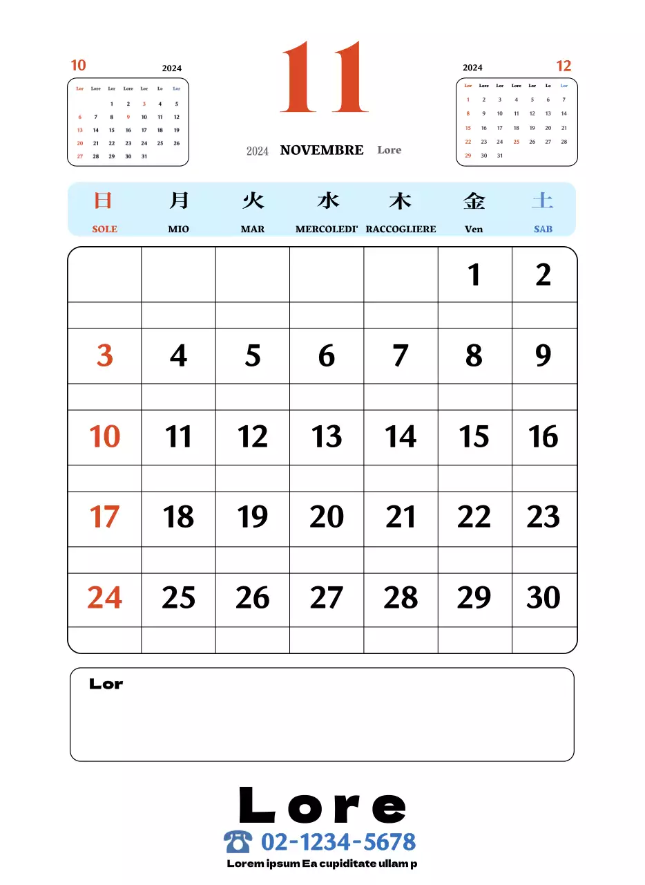 Sottobicchieri retrò rossi e blu calendario della memoria