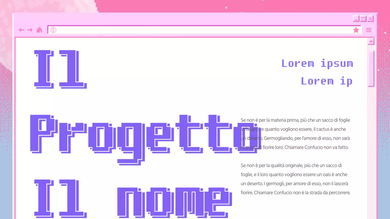 Browser rosaPresentazione