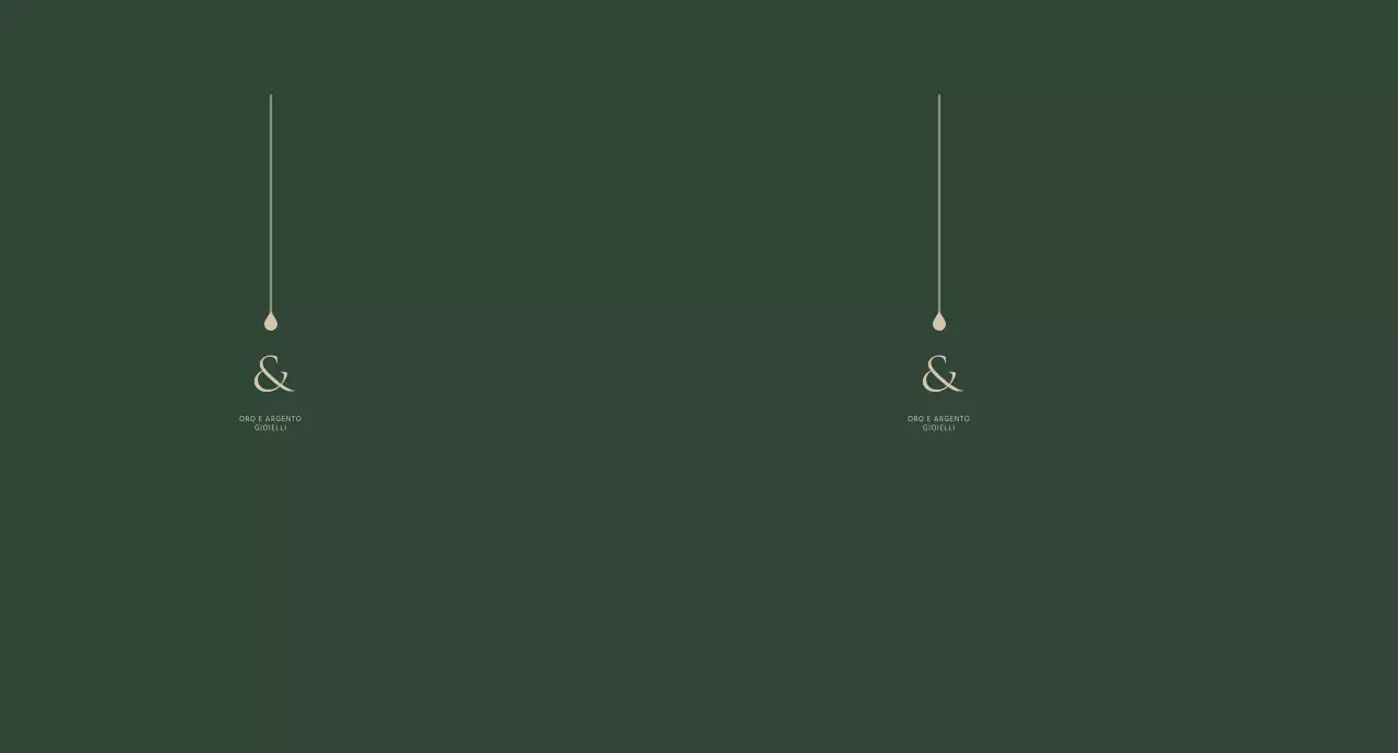 Borsa per gioielli verde