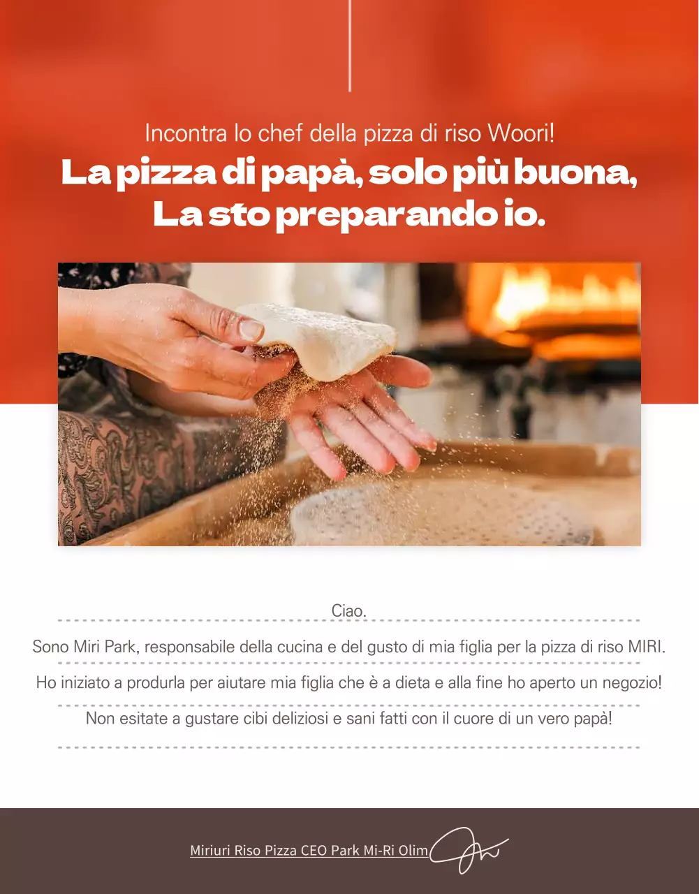 Promuovere la vendita di fondi per una semplice pizza di riso rosso coreana