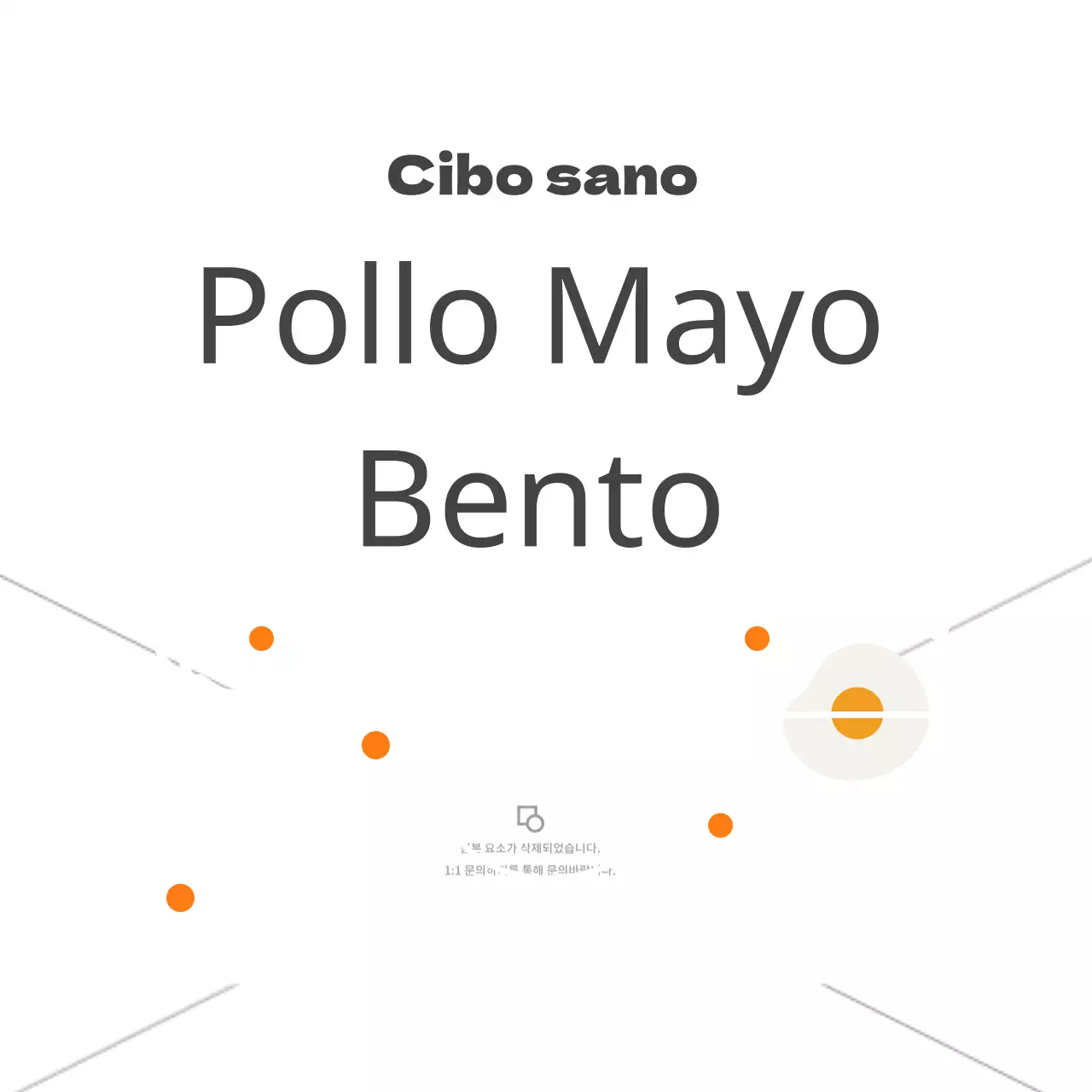 Pollo Mayo Bento
