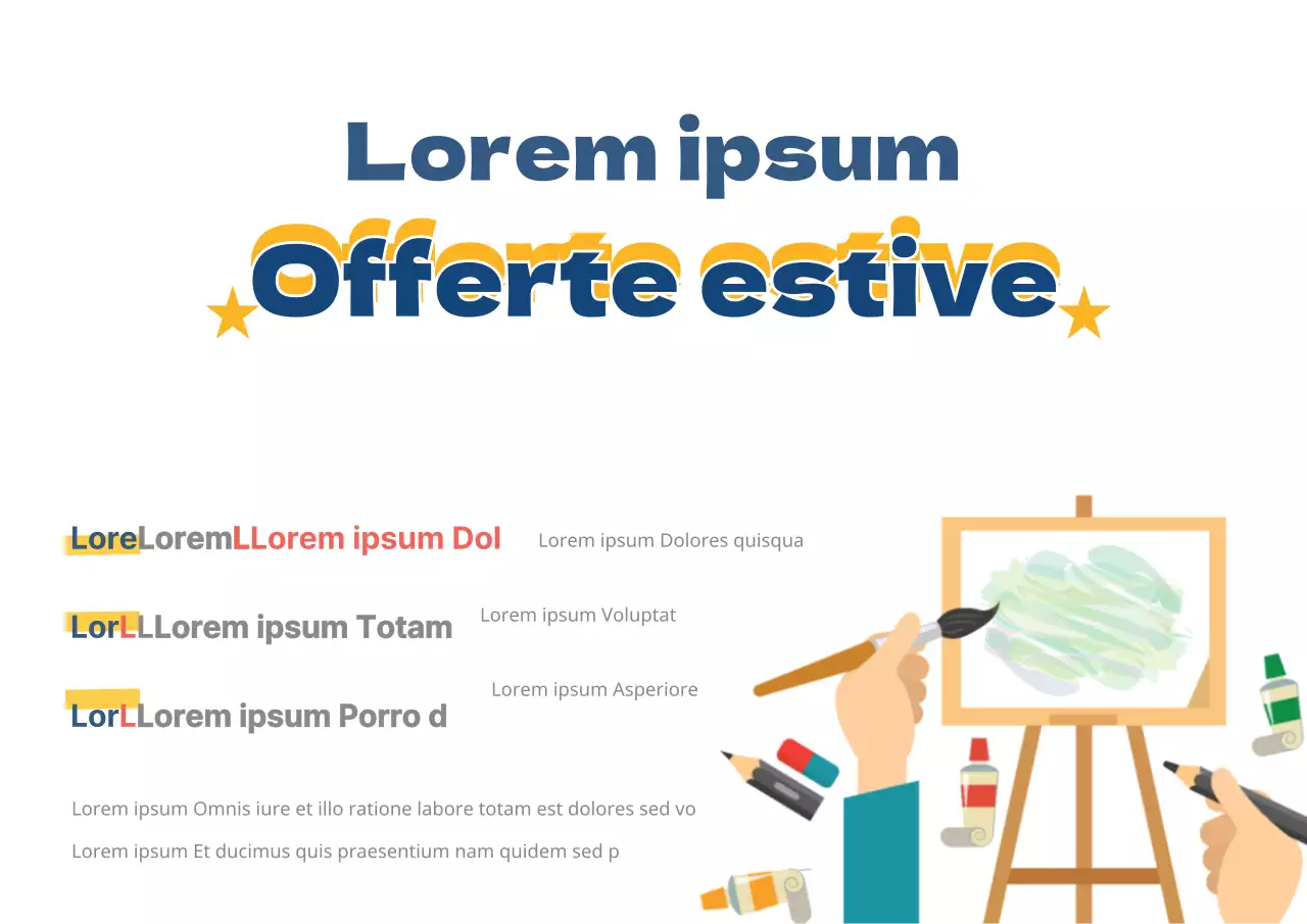 Offerte estive