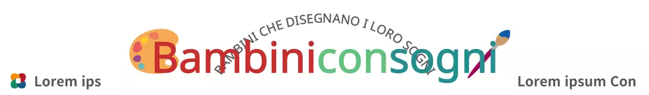 Progettate un volantino per un centro culturale che promuove corsi d'arte per bambini colorati.