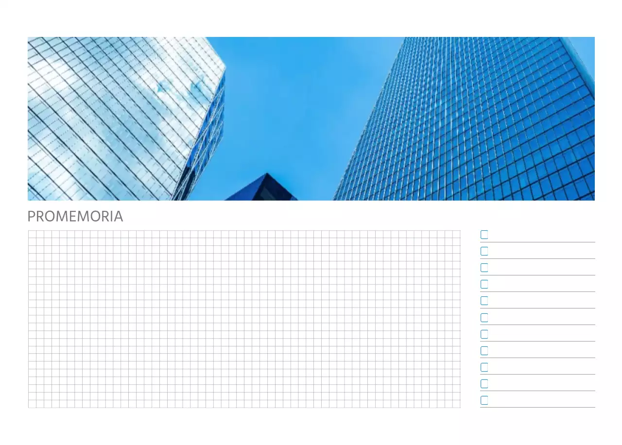 Calendario aziendale da tavolo bianco e semplice