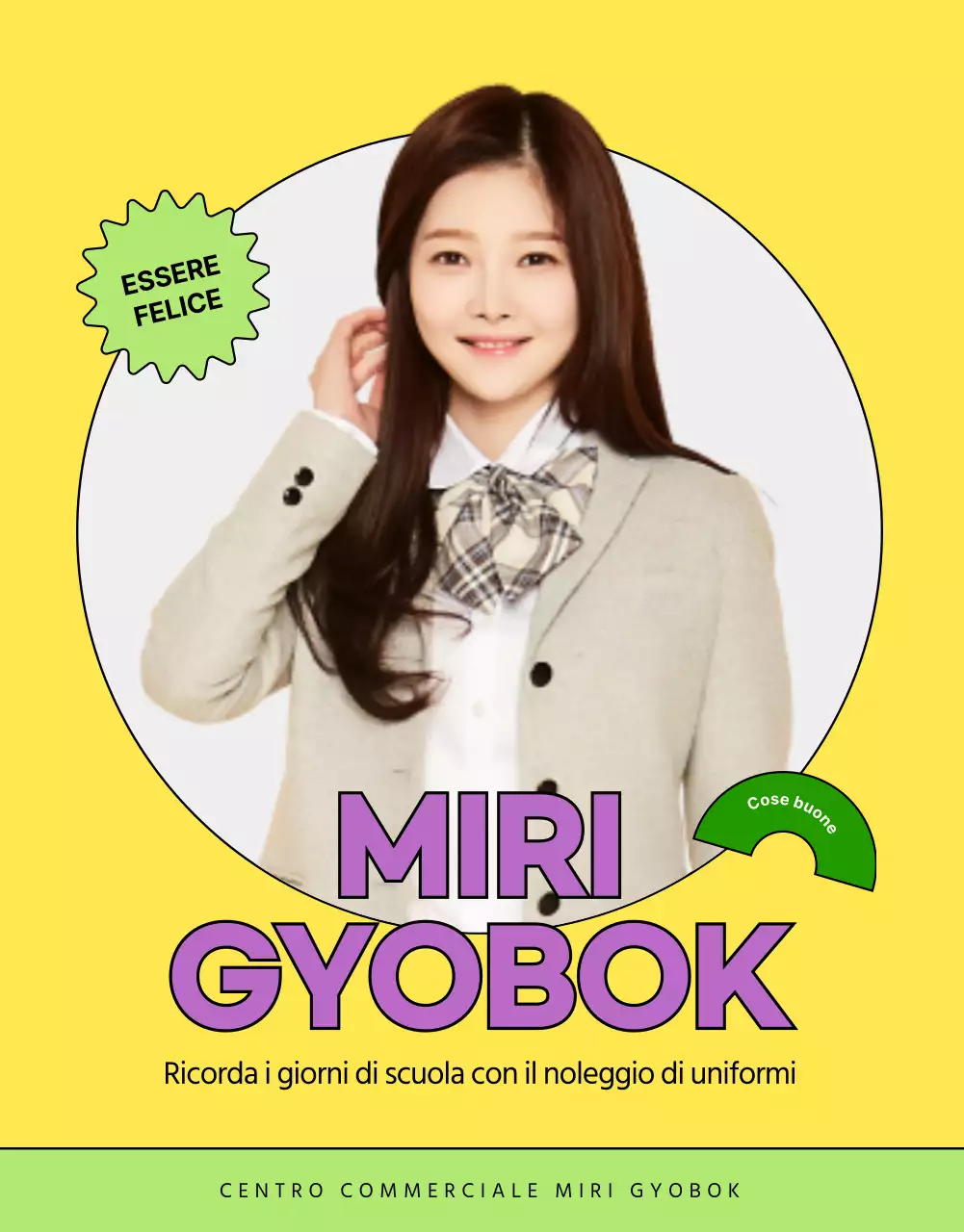 Per saperne di più sul noleggio di uniformi scolastiche colorate e primaverili