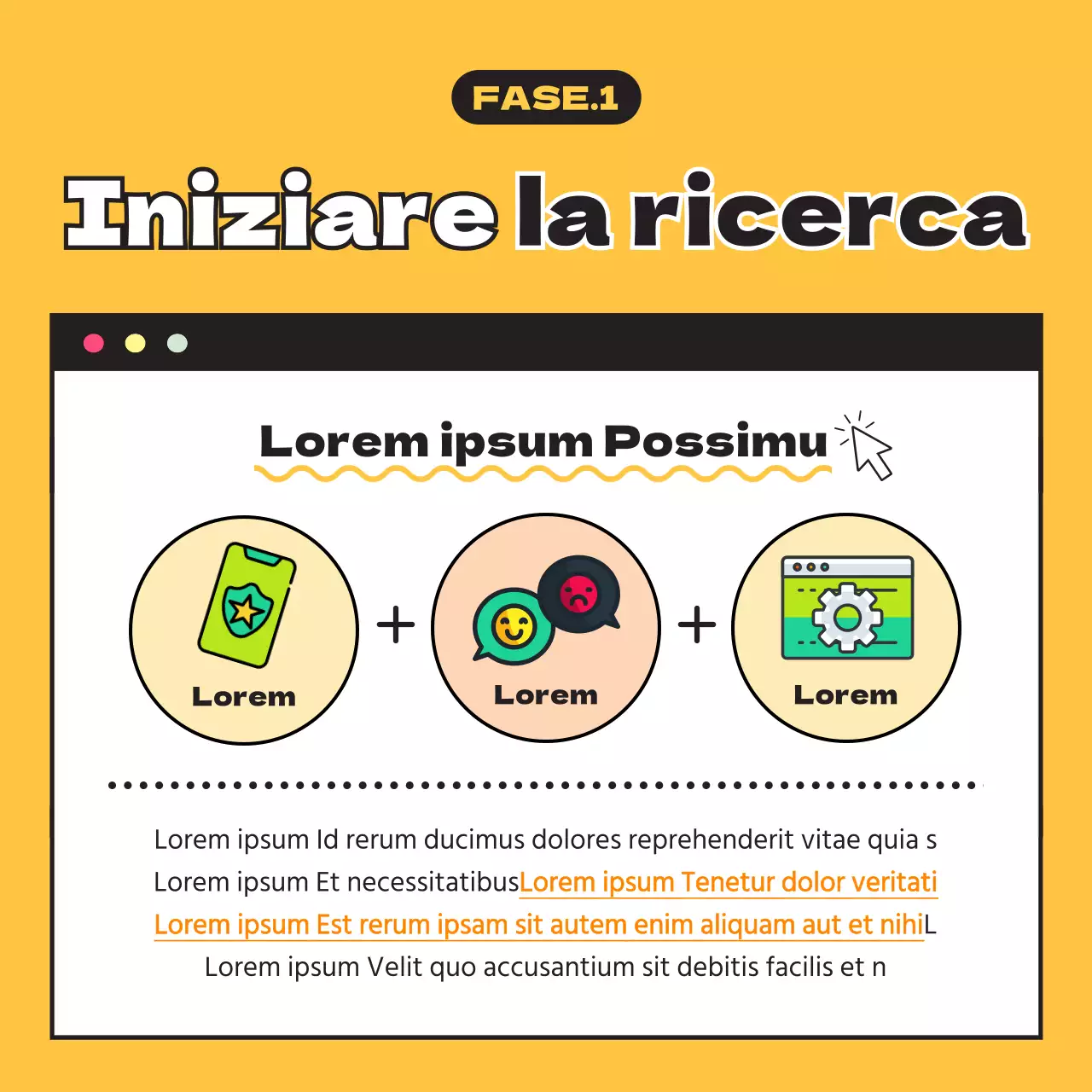 Registrazione del nuovo termine in giallo CardNews