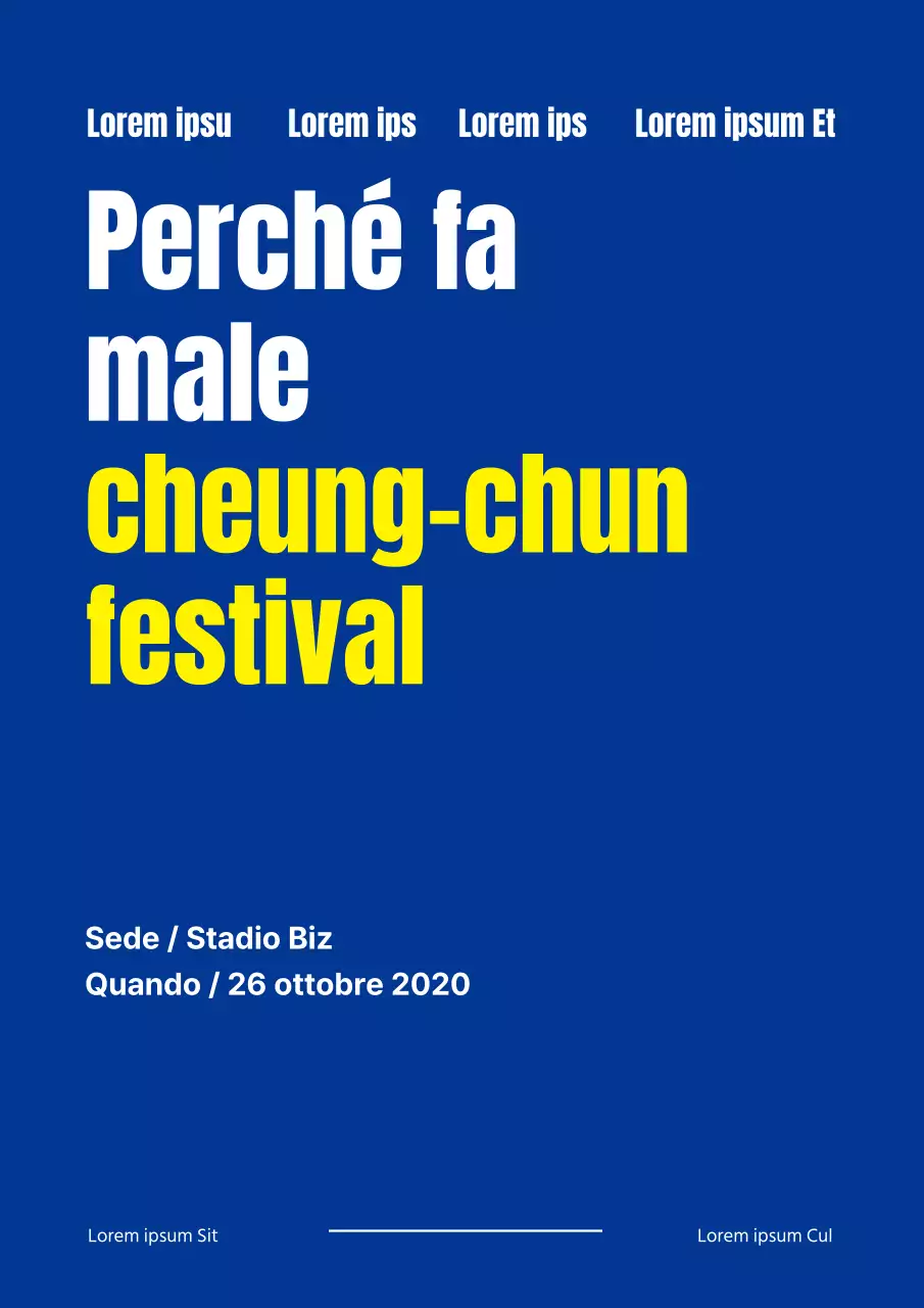 Festival della Gioventù_Seroposter