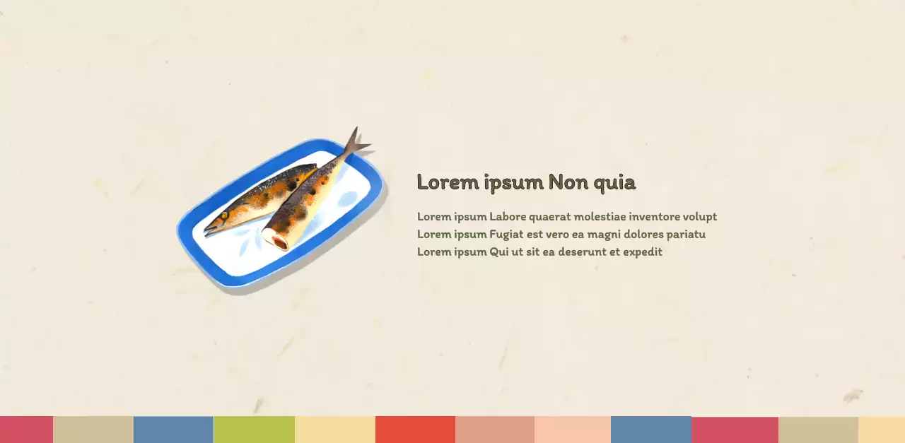 Calendario dei coupon del ristorante coreano tradizionale in beige e marrone