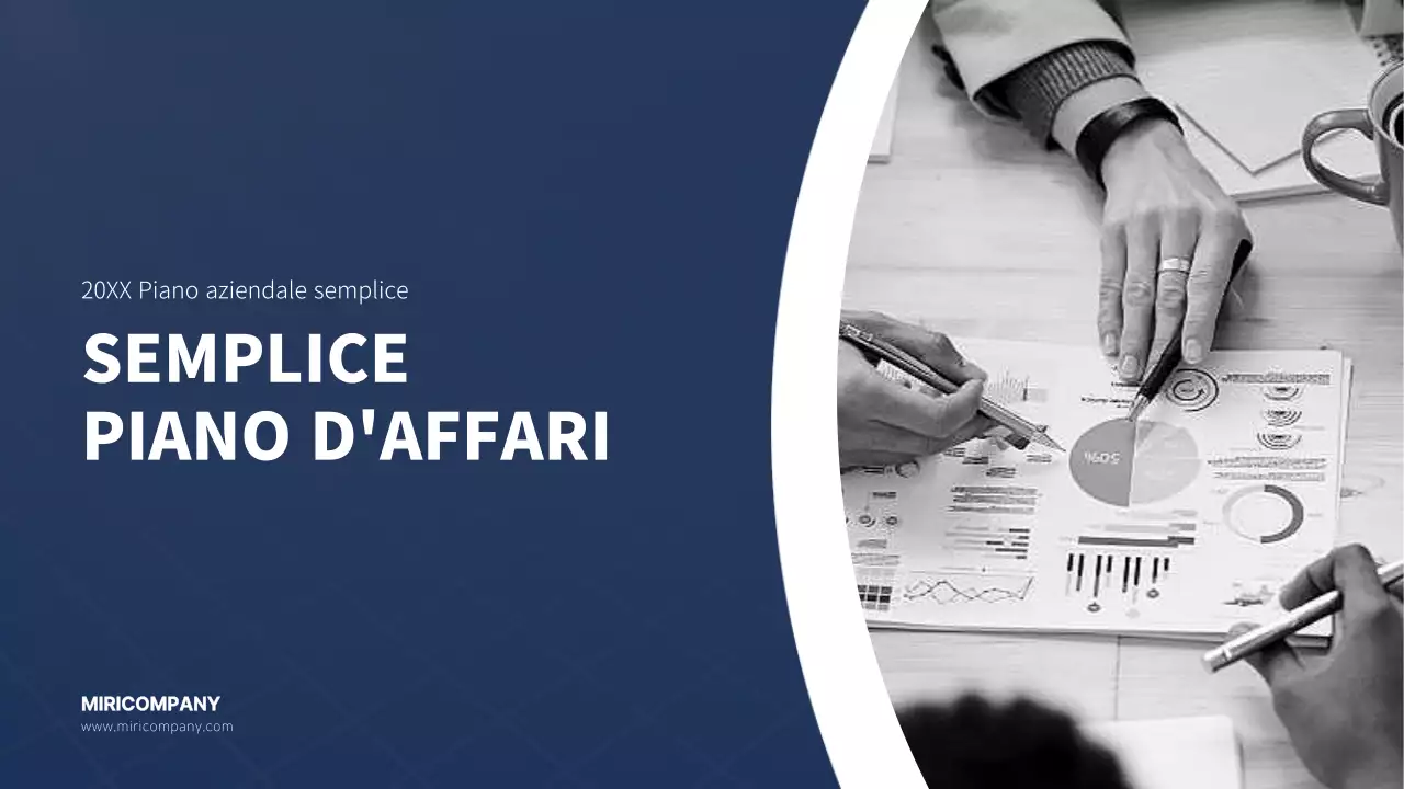 Modello di business plan semplice