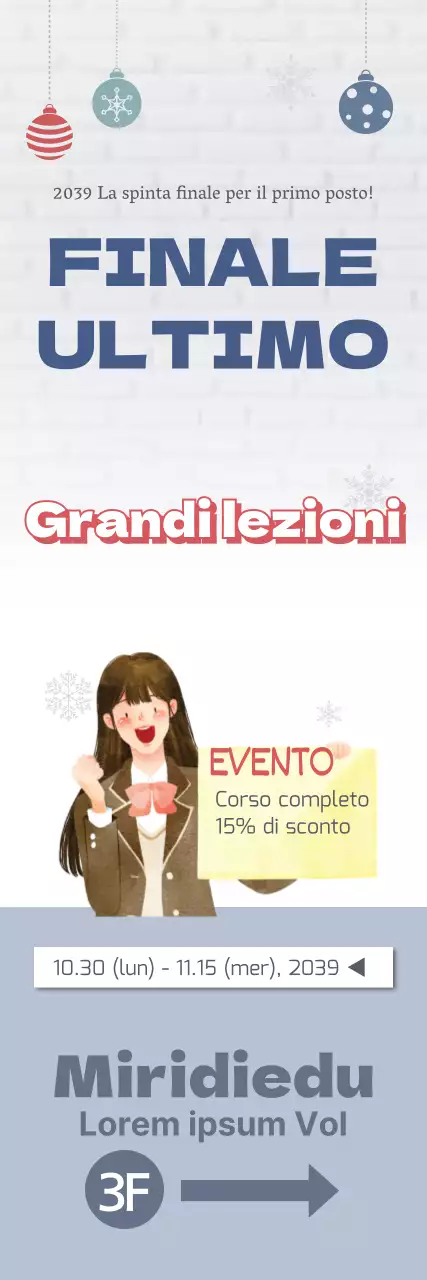 Un'ultima spinta per il primo posto