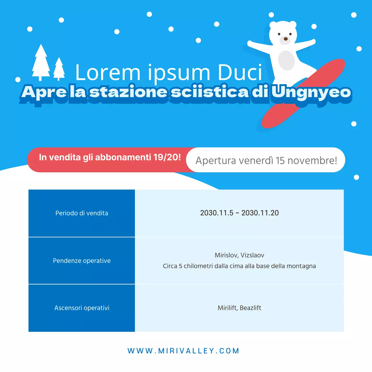 Skipass stagionali per le aree sciistiche