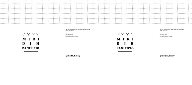 Promuovete il logo del vostro panificio in uno stile pulito e carino e fornite informazioni su di esso