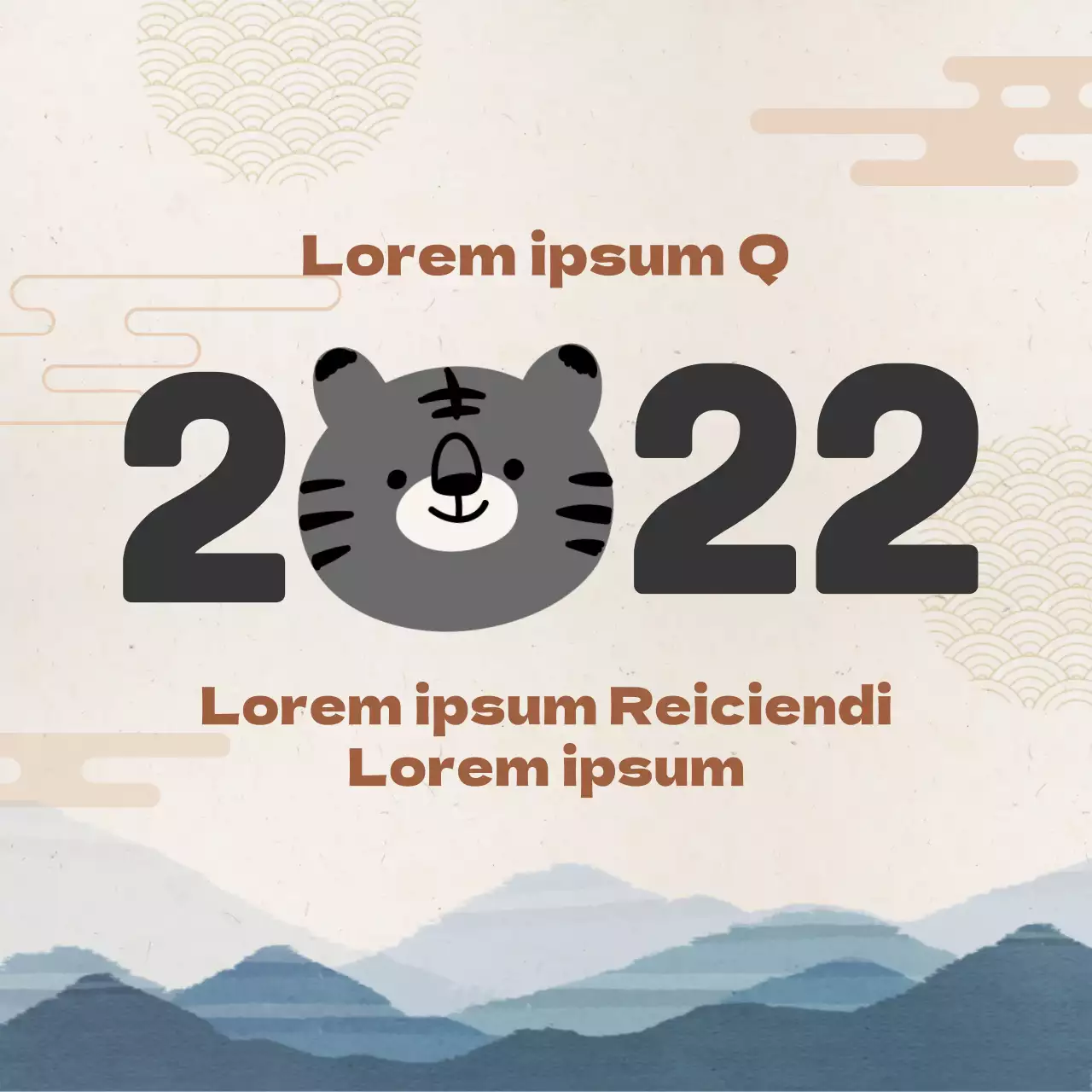 Auguri di buon anno illustrati