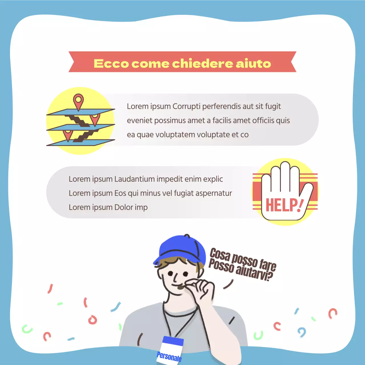 Un'illustrazione a pastelli colorata e ispirata alla festa, tema della guida spaziale.