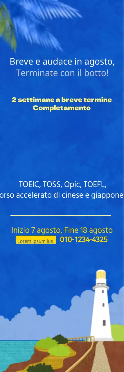 Corsi di completamento brevi di 2 settimane