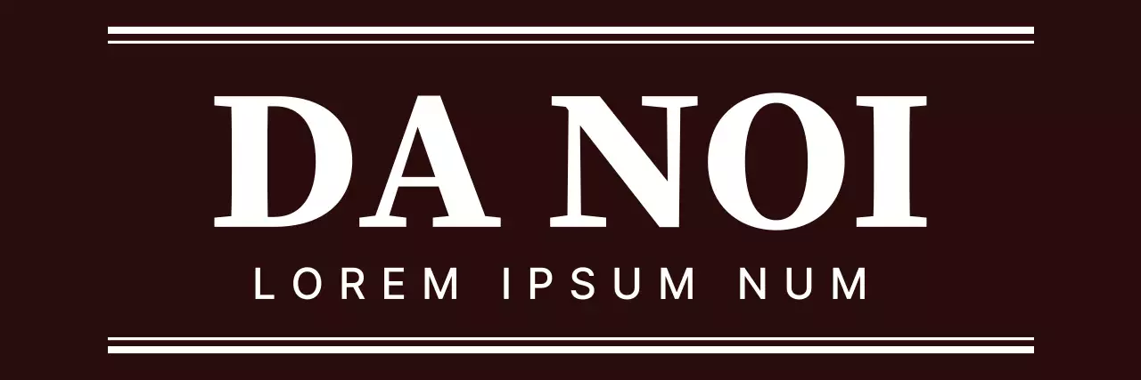 Logo di testo semplice e moderno in marrone e bianco per il personale di una panetteria