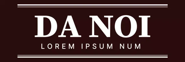 Logo di testo semplice e moderno in marrone e bianco per il personale di una panetteria